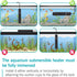 AQQA 200W Aquarium Heater for 45-80 Gallon Submersible Fish Tank, Suitable for Betta Fish