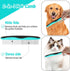 2 in 1 Dog Nail Trimmers with LED Light - Dog Comb, Nail Clippers with Quick Sensor & Safety Guard for Grooming