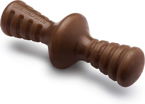 Benebone Zaggler Large Rolling Dog Chew Toy for Aggressive Chewers, Real Peanut, Made in USA