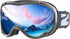 ZIONOR Lagopus B1 Ski Goggles OTG, Anti-fog Snowboard Goggles with UV Protection for Men Women Youth