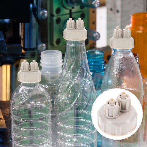 BESPORTBLE 2Pcs DIY Quick Bottle Cap Air Diffuser Generator Parts, Multitools Aquarium Accessories for Fish Tank