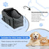 12 lbs,Portable Center Console Dog Car Seat - Suitable for Small Dogs and Puppies Up to Armrest Booster with Safety