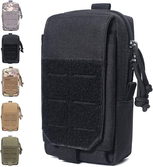 VIIDOO Upgrade Tactical Molle Pouches, Utility Pouches with Laser Cut Design, Military Medical EMT Pouch