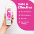 4 oz Pack Whole Body Deodorant for Women by Super Fresh Lady Aluminum Free Powder Lotion for Privates and Body Stops
