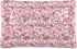 Pink Floral Pet Bed Pad, Soft Dog Bed Mat with Anti-Slip Bottom, Machine Washable Crate Pad for Dog Sleeping