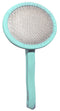 TAURO PRO LINE Slicker Brush Round - Premium Grooming Brush for Dogs and Cats - Mint - 9 x 19 cm