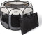 Love's Cabin Medium Dog Playpen, Portable Indoor/Outdoor Tent Crate, Foldable Pop Up Kennel with Removable Zipper Top,