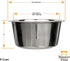 Neater Pet Brands Stainless Steel Dog and Cat Bowls - 2 Pack, Medium Deluxe Extra Replacement Bowl, 5 Cup Capacity