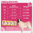 48 Count Dono Dog Diapers Female, Disposable Doggie Diapers, Super Absorbent Puppy Diapers with Adjustable Tail Hole