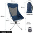 360 Lightspeed Outdoors Silent Swivel Lightweight Camping Chair | Foldable Compact Degree Chair