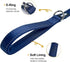 OneTigris No-Pull Handled Dog Walking Leash - Long Traffic Leads for Medium to Large Dogs (Blue, 4FT)