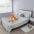 Easy-Going 100% Waterproof Dog Bed Cover, Light Gray, Non-Slip Pet Blanket for Furniture, Washable Couch Cover (52X82