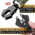 Heavy Duty Dog Leash with 2 Padded Handles & Advanced Easy Metal Clip, 4-6FT Shock Absorbing No Pull Dog Leashes for Medium Large Dogs That pull (Army Green)