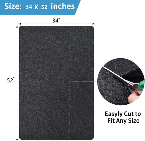 34" 52", Dog Playpen Mat Pads, Puppy Pads for Dogs Training, Whelping, Housebreaking, Incontinence, Kennel, Reusable