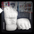 Flexzion MMA Gloves - Fingerless Boxing Gloves for Men Women and Teen Youth, UFC Grappling Krav Maga Kickboxing