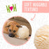 8" HuggleHounds Plush Ball Dog Toy - Fuzzy Round Ball Dog Toy with Soft Fleece, Durable Stuffed Plush for Small
