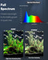 Pawfly 6.5 W Aquarium LED Light, 13 Inch 24/7 Fish Tank Light with Full Spectrum IPX8 Waterproof