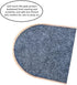 Trimmable Self-Adhesive Felt Mat Pad for Cat Tree Shelves, Couch Protector, Cat Carpet Scratching Post