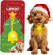 LaRoo Christmas Day Dog Lights for Night Walking,Led Dog Collar Lights for
