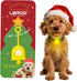 LaRoo Christmas Day Dog Lights for Night Walking,Led Dog Collar Lights for