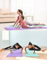 Woanger 2 Pack Thick Yoga Mat - 3/8 Inch Non-Slip Exercise Mat for Home Workout with Strap for Women & Men