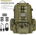 Large Military Tactical Backpack for Men, 40-50L Bug Out Bag, Army 3 Days Assault Pack with Molle System