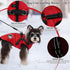 Gyuzh Dog Coat with Harness, Puppy Coats Small Dog Jacket, Winter Waterproof for Small Medium Large Dogs