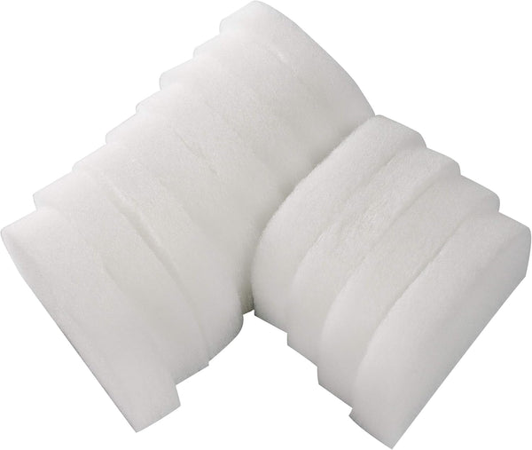 LTWHOME Compatible Polishing Filter Pads - Fit for Fluval 104 105 106 204 205 (Pack of 12)