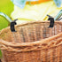 Garneck Adjustable Leather Bike Basket Straps, Wicker Basket Replacement Belts for Children Scooter
