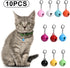 Pet Bells for Cat Dog - 10 PCS Round Bells for Collar with Loud Crisp Sound, Multicolor Pet Pendant Accessories
