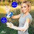 BaR-K Drip Catcher Cuffs - Pet Bathing Tool for Dog Shower and Bathtub, Grooming Supplies for Dogs and Horses, Blue 2