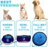 C and E Limited Awesome Deluxe Blue Snuffle Mat; Beautiful Custom Yin-Yang Symbol Snuffle Mat for Dogs, Sniff Mat