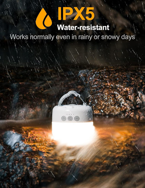 LED Camping Lantern, Rechargeable 1000LM, 300H Running Time for Camping, Hiking, Emergency Light