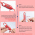 ROCKBROS Bike Lock Cable Combination, High Security 6FT Long Portable Lock for Bicycle and Scooter