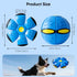 LzzzFZCF 3 6 PCS Magic Bouncing Doggy Disc Balls with LED Lights, Flying Saucer Ball Toy for Large Medium Small Dogs