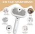 3-in-1 Cat Steam Brush Pet Grooming & Shedding Comb with Gentle Steam Spray, One-Click Hair Release, Steam Pet Brush