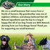 (40)-Pack Exquisite Pets of Chicken Feet for Dogs All-Natural, No Nails Premium Quality Dehydrated Dog Treats