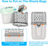 MYPIN Cat Litter Scooper with Holder, Upgraded Shovel with 135 Count Litter Waste Bags
