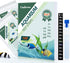 9 in 1 Aquarium Test Kit for Freshwater and Saltwater, 100 Test Strips with Test Tube & Thermometer
