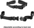 XTACER Adjustable Backpack Chest Strap, Sternum Strap Chest Belt with Buckle (Pack of 4)