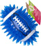 Gnawsome 4.5" Spiky Squeak & Light Football for Dogs - Durable, Rubber