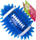 Gnawsome 4.5" Spiky Squeak & Light Football for Dogs - Durable, Rubber