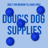 Doug's Dog Supplies Honeycomb Squeaky Ball, Squeaky Balls for Medium to Large Dogs (Blue, 1)
