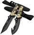 Mossy Oak Fixed Blade Hunting Knife Set - 2 Piece with Full Tang Handle and Sheath