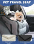 Roetelo Backpack 12 lbs Dog Car Seat for Small Dogs, Portable Center Console Dog Car Seat, Pet Travel with Safe