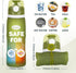 Kemier Collapsible Silicone Water Bottles, 750ML, BPA Free Travel Bottle, Leak Proof