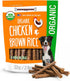 Chewmasters Organic Chicken & Brown Rice Dog Treats, 2 Pound Bag, 100%
