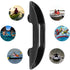 Keenso Kayak Paddle Holder, 1 Set Plastic Oars Keeper Clip for Boat Accessories