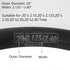 RUTU 20 inch Bike Tube, 20x1.50/1.75/1.95/2.10/2.125/2.40/2.50/3.0/3.5/4.0 with Tire Levers 2 Pack