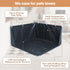 Dog Pee Pad Holder with High Walls, Portable Dog Litter Box for Inside Potty, Splash-Proof No Spill Pee Shield Pad